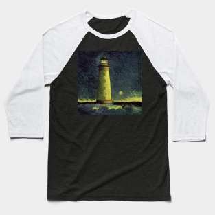 Lighthouse of Alexandria in Van Gogh's style Baseball T-Shirt